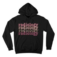 Radiology Leopard Technician Xray Tech Boho Nurse Hoodie