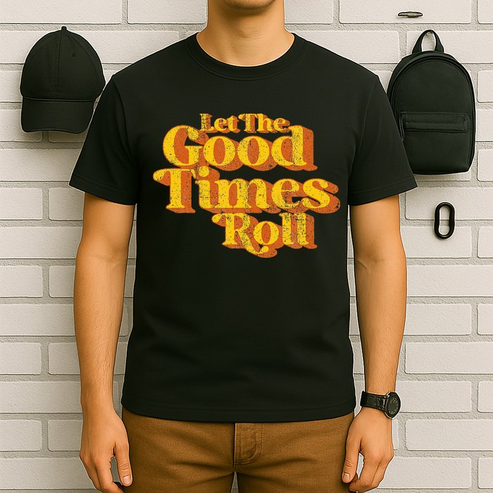 Retro Let The Good Times Roll T-Shirt