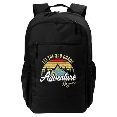 Retro Let the 3rd Grade Adventure Begin Fourth Grade Teacher Backpack