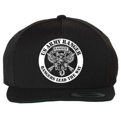 Rangers Lead The Way Us Army Ranger Veteran Wool Snapback Cap