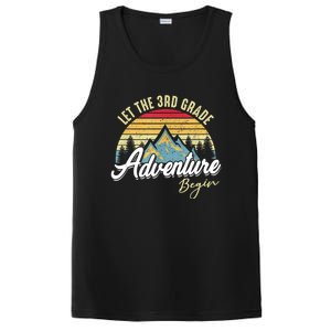 Retro Let The 3rd Grade Adventure Begin Fourth Grade Teacher PosiCharge Competitor Tank