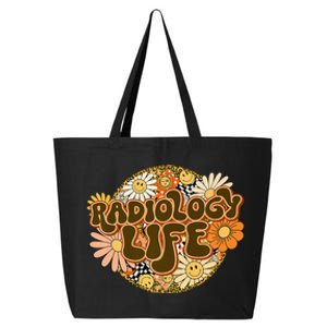 Radiology Life Tee Xray Design Radiologic Technologist Premium 25L Jumbo Tote