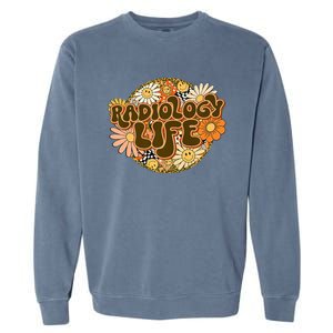 Radiology Life Tee Xray Design Radiologic Technologist Premium Garment-Dyed Sweatshirt