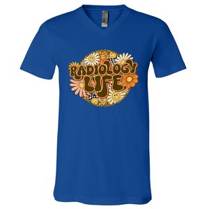 Radiology Life Tee Xray Design Radiologic Technologist Premium V-Neck T-Shirt