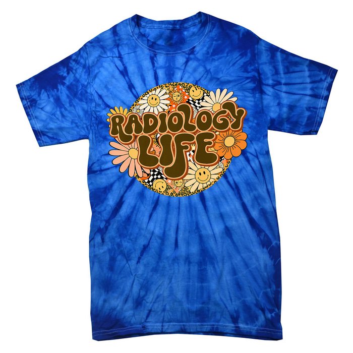 Radiology Life Tee Xray Design Radiologic Technologist Premium Tie-Dye T-Shirt