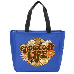 Radiology Life Tee Xray Design Radiologic Technologist Premium Zip Tote Bag