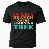 Retro Learning Tree Branch Design Cooling Performance Crew T-Shirt