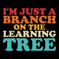 Retro Learning Tree Branch Design Button