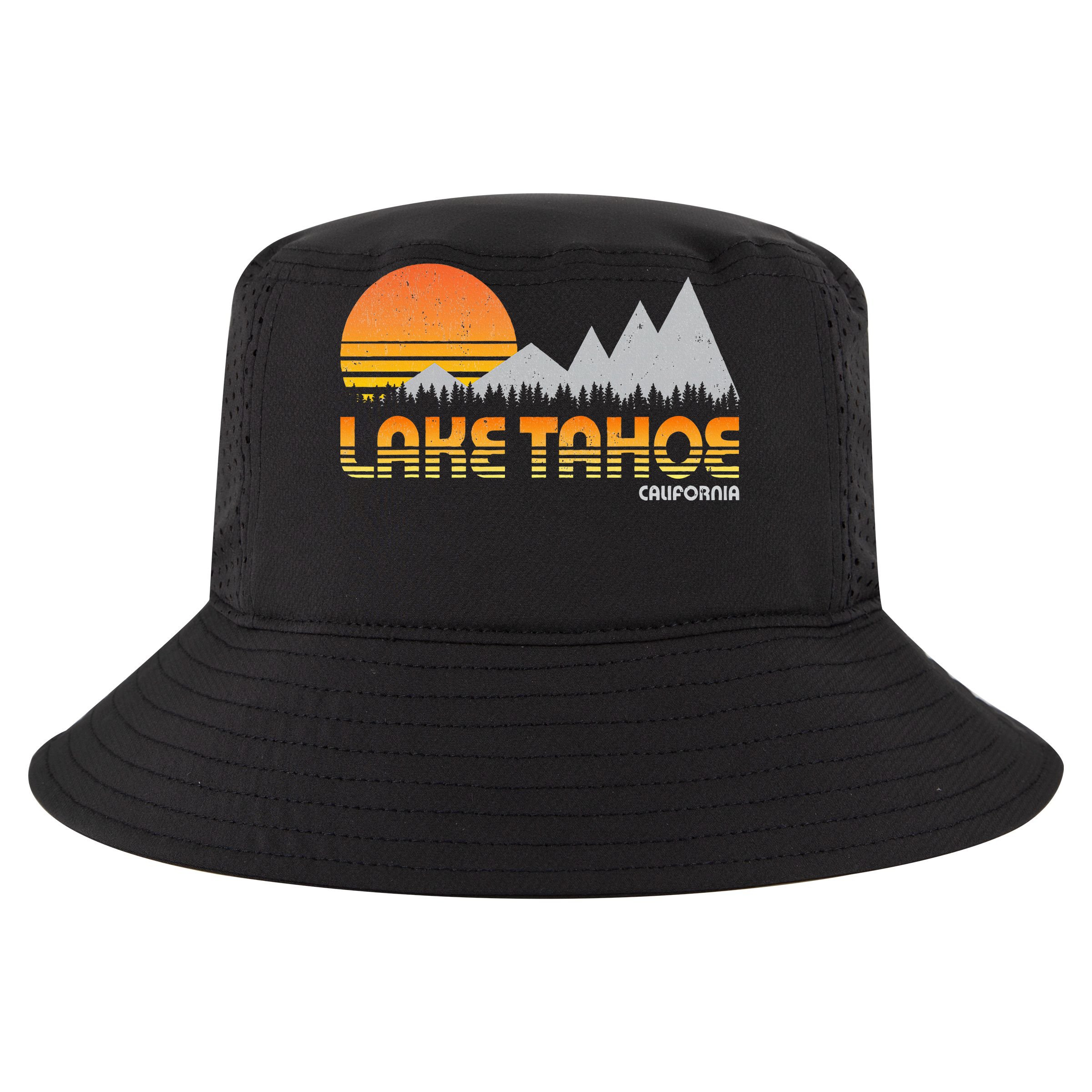 Retro Lake Tahoe California V-Neck T-Shirt