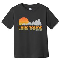 Retro Lake Tahoe California Toddler T-Shirt