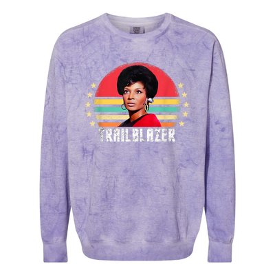 Rip Lieutenant Uhura, Lt Uhura Trailblazer Colorblast Crewneck Sweatshirt