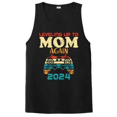 Retro Leveling Up To Mom Again 2024 Promoted To Mommy PosiCharge Competitor Tank