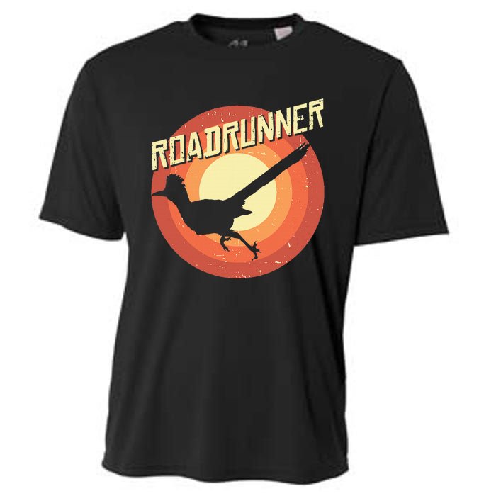 Roadrunner Lover Vintage Distressed Retro Cooling Performance Crew T-Shirt