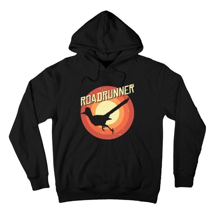 Roadrunner Lover Vintage Distressed Retro Hoodie