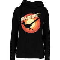 Roadrunner Lover Vintage Distressed Retro Womens Funnel Neck Pullover Hood