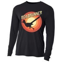 Roadrunner Lover Vintage Distressed Retro Cooling Performance Long Sleeve Crew