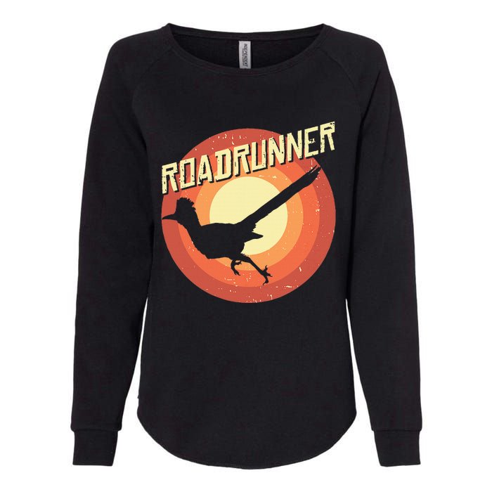 Roadrunner Lover Vintage Distressed Retro Womens California Wash Sweatshirt