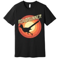 Roadrunner Lover Vintage Distressed Retro Premium T-Shirt