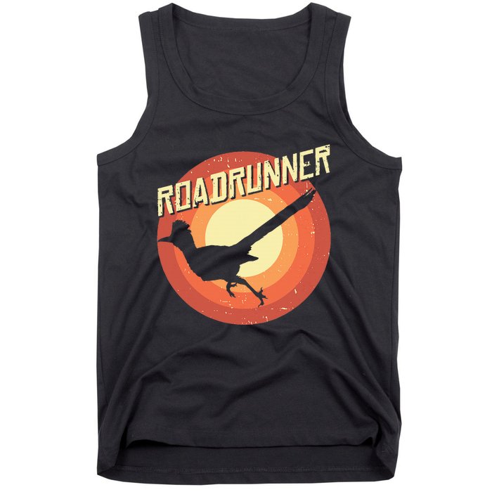 Roadrunner Lover Vintage Distressed Retro Tank Top