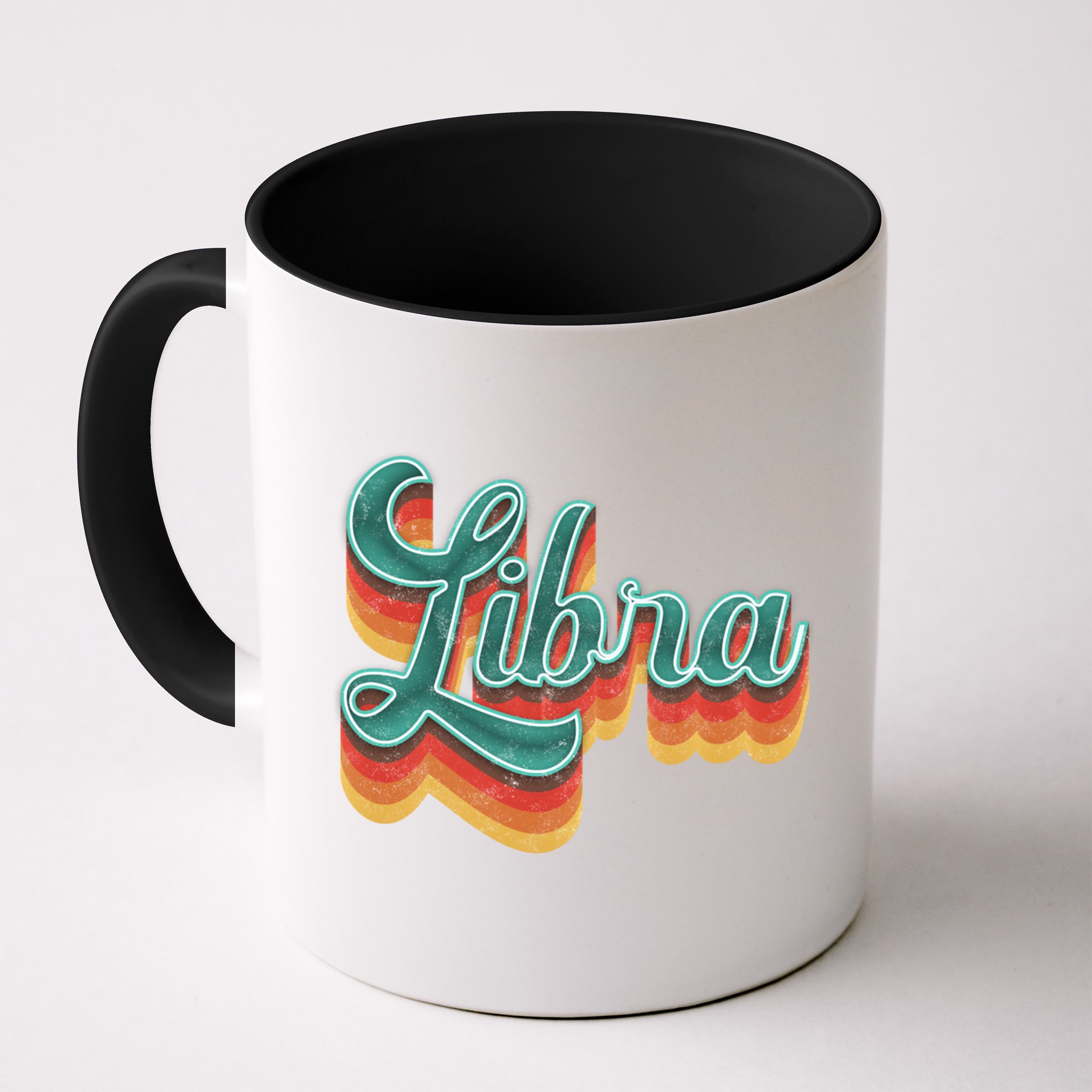 Retro Libra Vintage Retro Style Libra Zodiac Meaningful Gift Mug