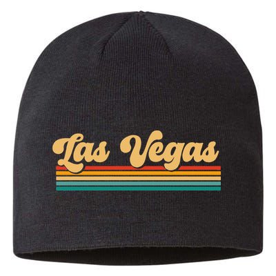 Retro Las Vegas Sustainable Beanie