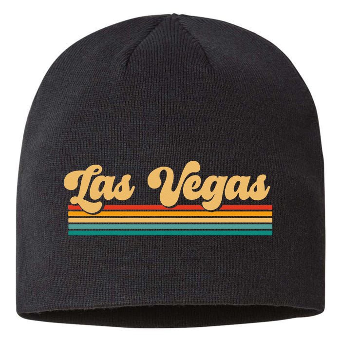 Retro Las Vegas Sustainable Beanie