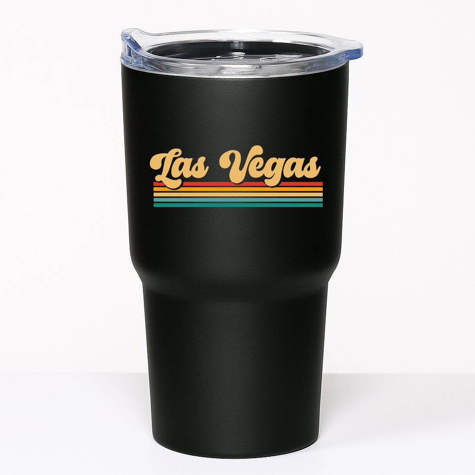 Retro Las Vegas Tumbler