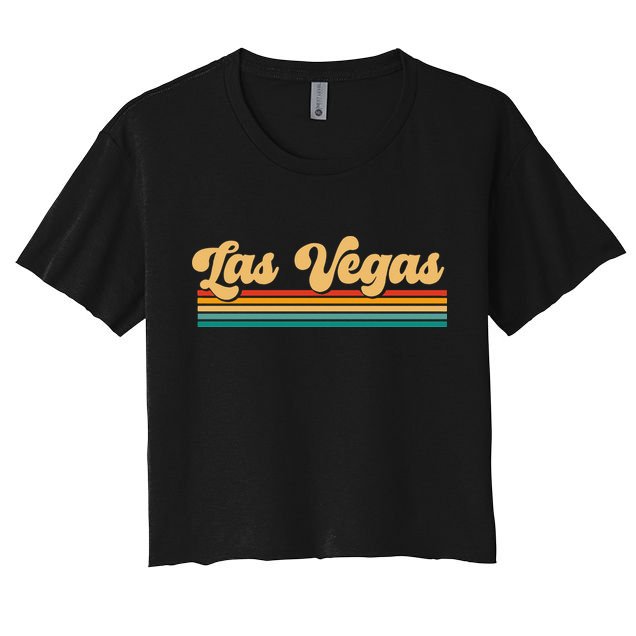 Retro Las Vegas Crop Top