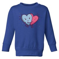 Rotic Loving Valentine's Day Hearts For Lovers Gift Toddler Sweatshirt