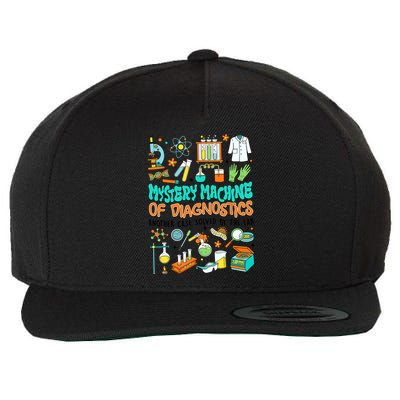 Retro Lab Week Medical Lab.Tech Patient Care Tech Wool Snapback Cap