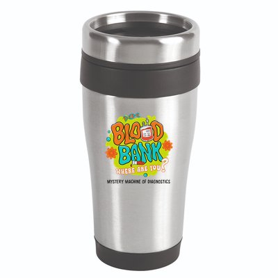 Retro Lab Week 2025 Blood Bank Team Mls Mlt Lab Scientist 16oz Travel Tumbler