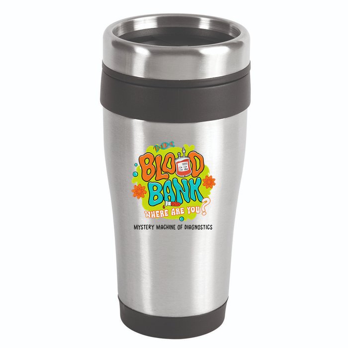 Retro Lab Week 2025 Blood Bank Team Mls Mlt Lab Scientist 16oz Travel Tumbler