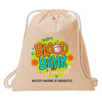Retro Lab Week 2025 Blood Bank Team Mls Mlt Lab Scientist Drawstring Bag