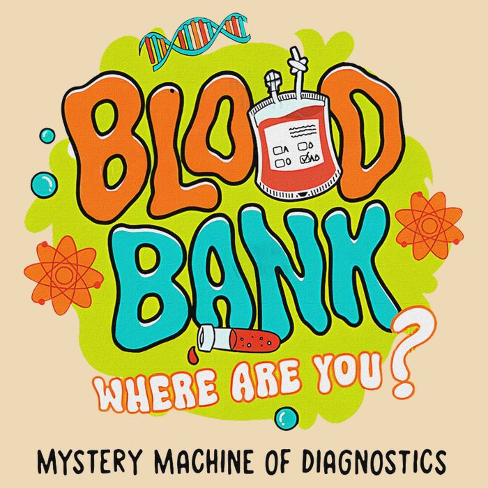Retro Lab Week 2025 Blood Bank Team Mls Mlt Lab Scientist Drawstring Bag