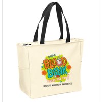 Retro Lab Week 2025 Blood Bank Team Mls Mlt Lab Scientist Zip Tote Bag