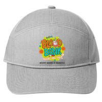 Retro Lab Week 2025 Blood Bank Team Mls Mlt Lab Scientist 7-Panel Snapback Hat