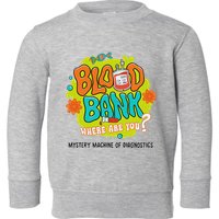 Retro Lab Week 2025 Blood Bank Team Mls Mlt Lab Scientist Toddler Sweatshirt