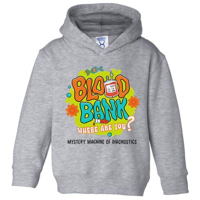Retro Lab Week 2025 Blood Bank Team Mls Mlt Lab Scientist Toddler Hoodie