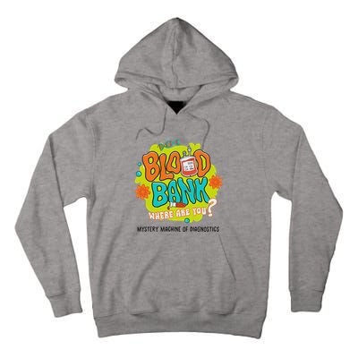 Retro Lab Week 2025 Blood Bank Team Mls Mlt Lab Scientist Tall Hoodie