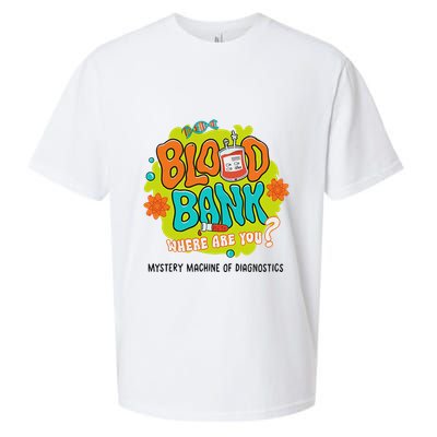 Retro Lab Week 2025 Blood Bank Team Mls Mlt Lab Scientist Sueded Cloud Jersey T-Shirt