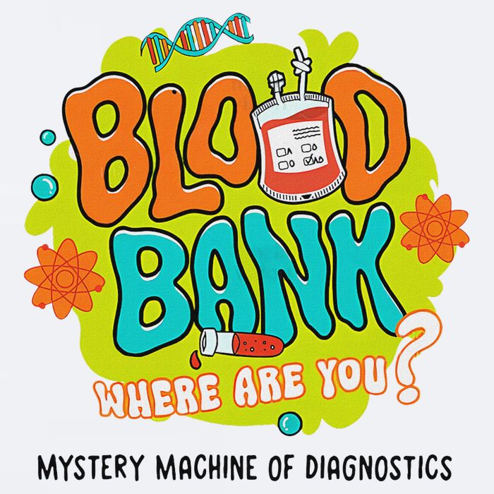 Retro Lab Week 2025 Blood Bank Team Mls Mlt Lab Scientist Sueded Cloud Jersey T-Shirt
