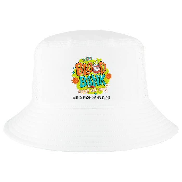 Retro Lab Week 2025 Blood Bank Team Mls Mlt Lab Scientist Cool Comfort Performance Bucket Hat