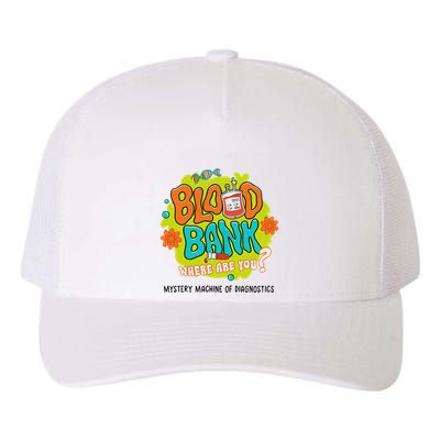Retro Lab Week 2025 Blood Bank Team Mls Mlt Lab Scientist Yupoong Adult 5-Panel Trucker Hat