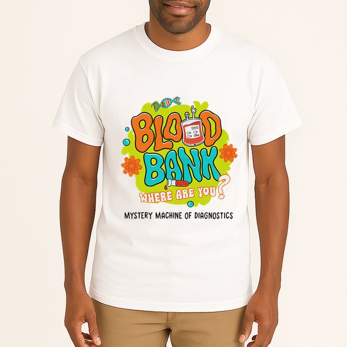 Retro Lab Week 2025 Blood Bank Team Mls Mlt Lab Scientist Tall T-Shirt