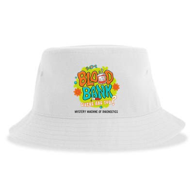 Retro Lab Week 2025 Blood Bank Team Mls Mlt Lab Scientist Sustainable Bucket Hat