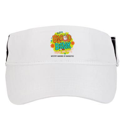 Retro Lab Week 2025 Blood Bank Team Mls Mlt Lab Scientist Adult Drive Performance Visor