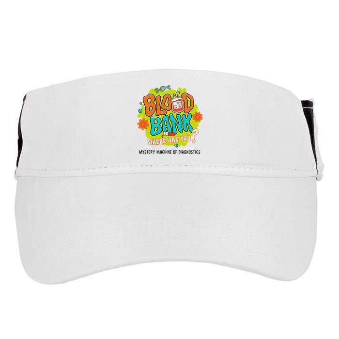 Retro Lab Week 2025 Blood Bank Team Mls Mlt Lab Scientist Adult Drive Performance Visor