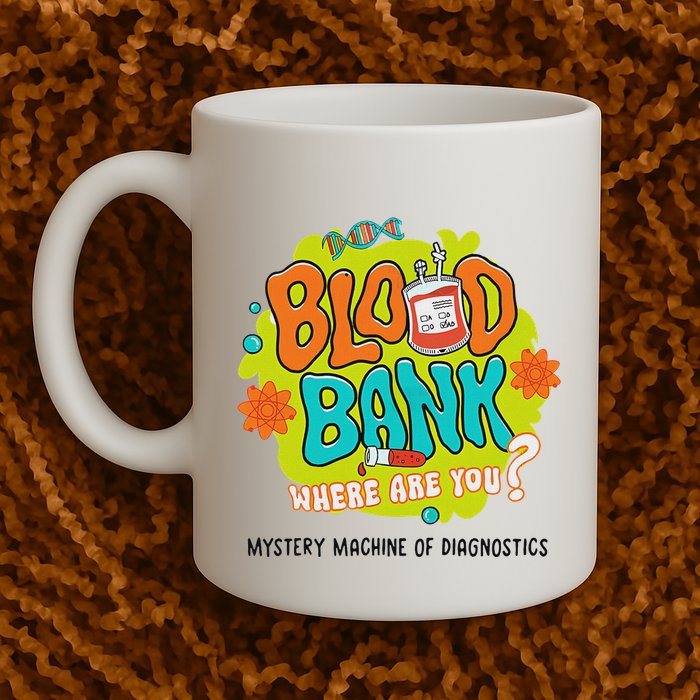 Retro Lab Week 2025 Blood Bank Team Mls Mlt Lab Scientist Mug