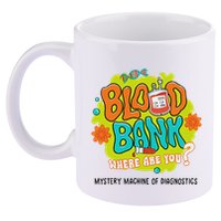 Retro Lab Week 2025 Blood Bank Team Mls Mlt Lab Scientist 11oz C Handle Ceramic Mug