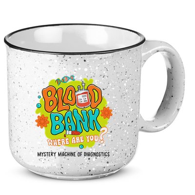Retro Lab Week 2025 Blood Bank Team Mls Mlt Lab Scientist 15oz Campfire Ceramic Mug